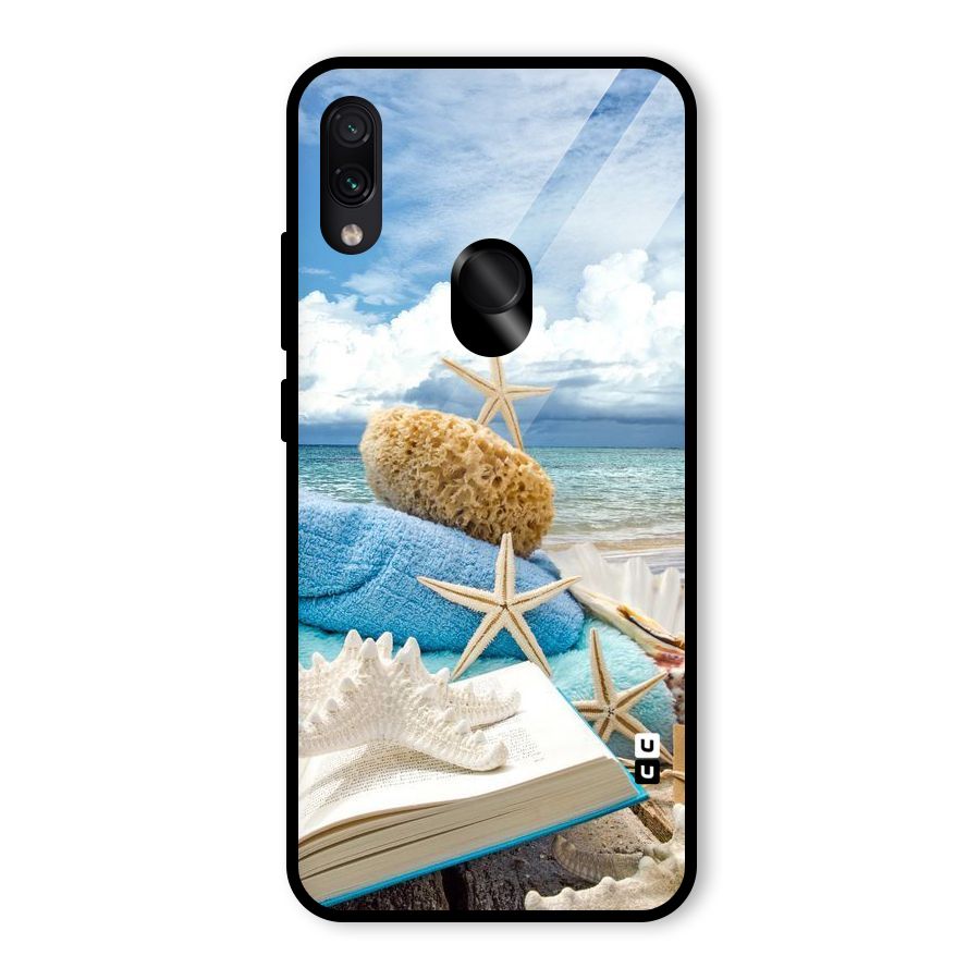Beach Sky Glass Back Case for Redmi Note 7 Pro