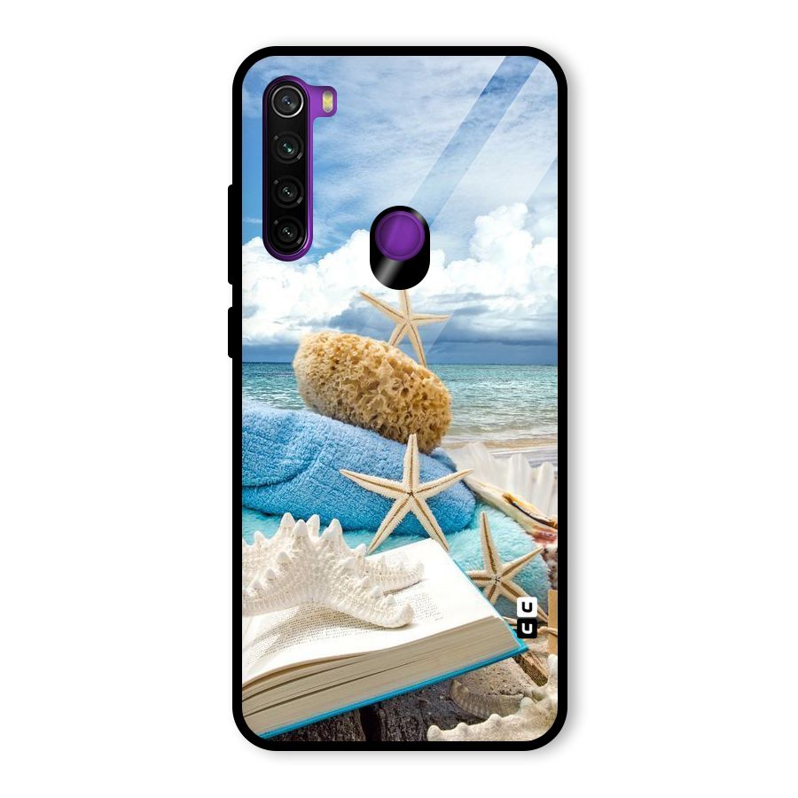 Beach Sky Glass Back Case for Redmi Note 8