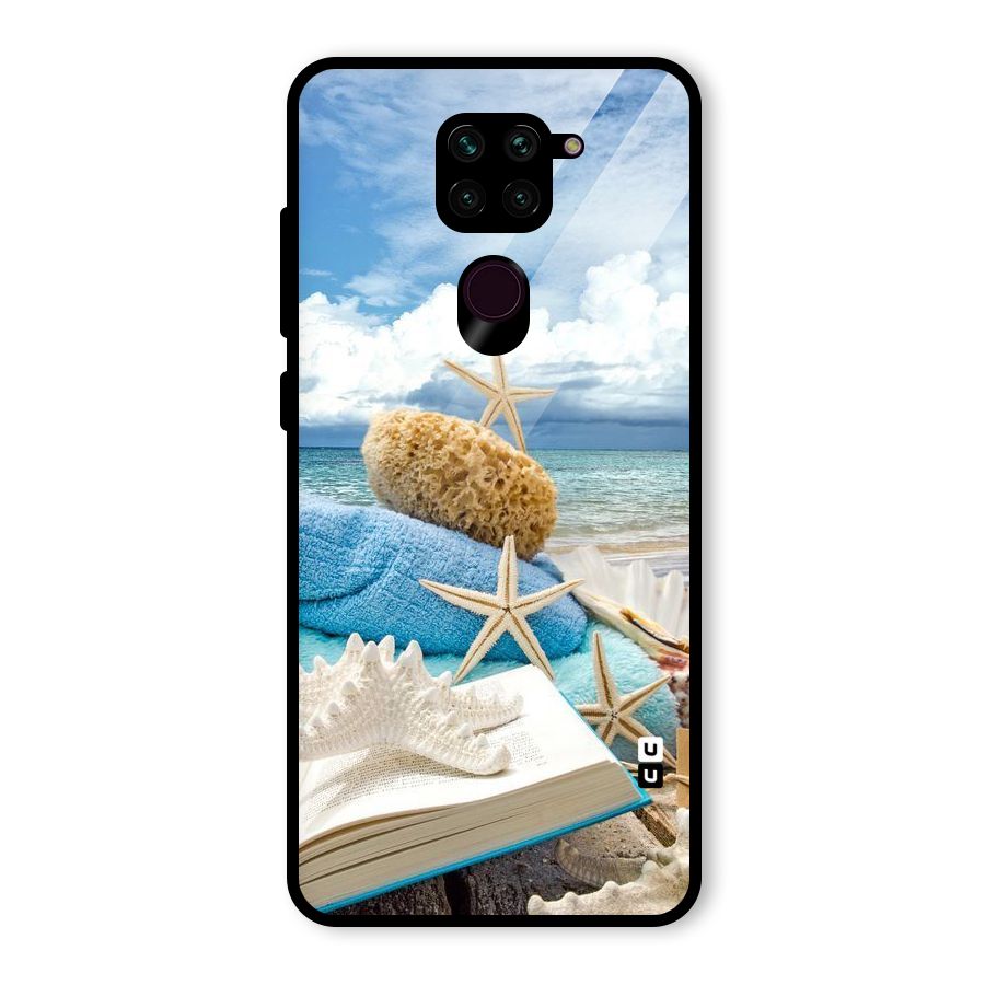 Beach Sky Glass Back Case for Redmi Note 9