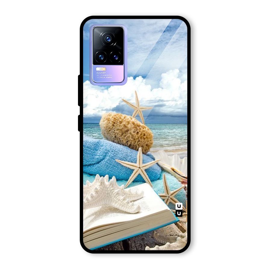 Beach Sky Glass Back Case for Vivo Y73