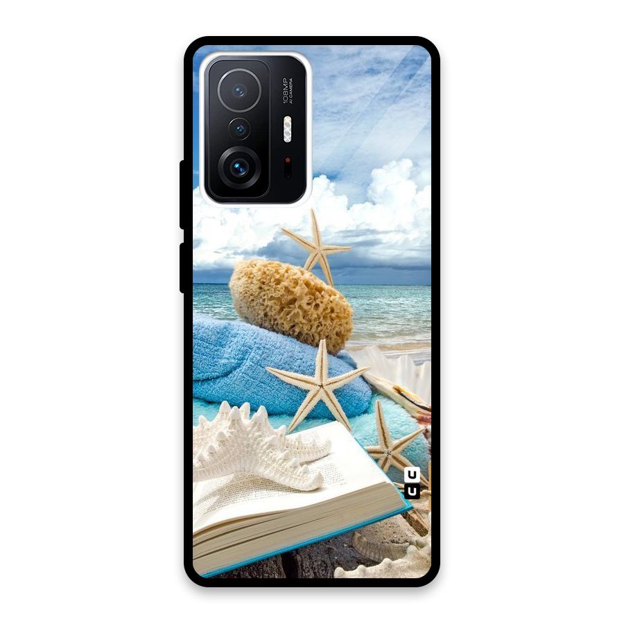 Beach Sky Glass Back Case for Xiaomi 11T Pro