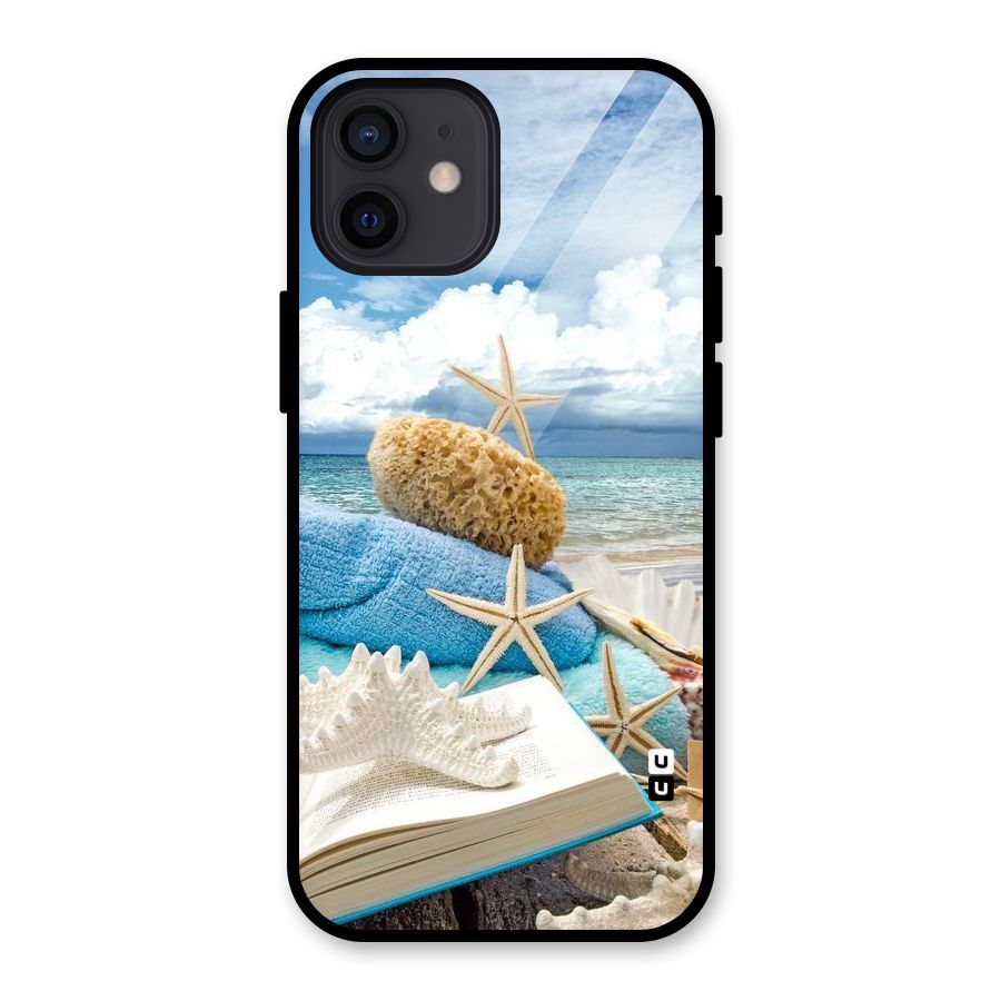 Beach Sky Glass Back Case for iPhone 12