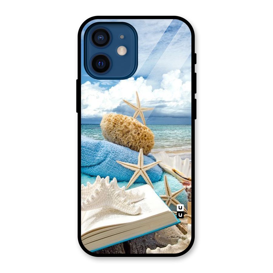 Beach Sky Glass Back Case for iPhone 12 Mini