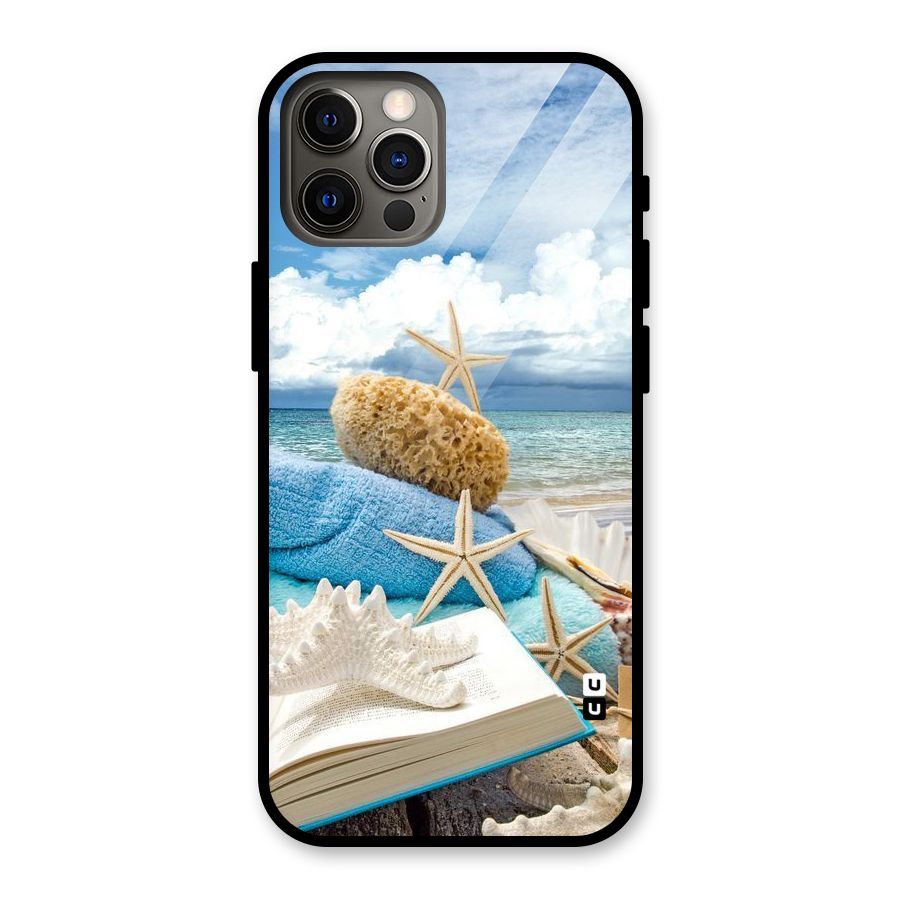 Beach Sky Glass Back Case for iPhone 12 Pro