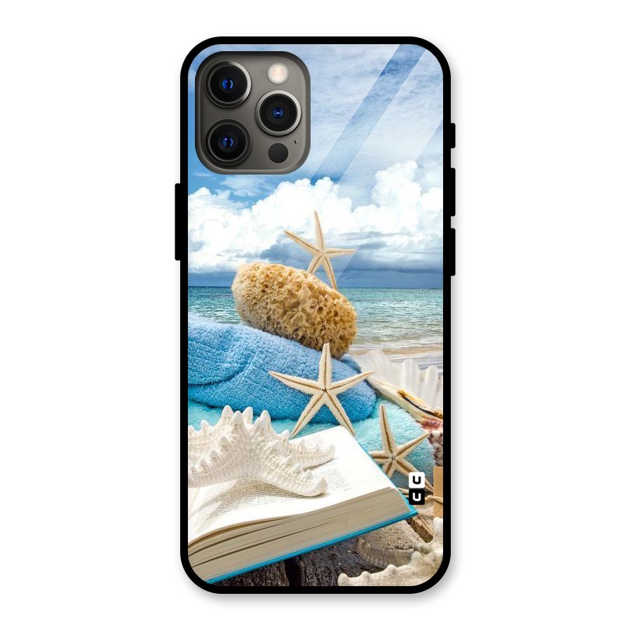 Beach Sky Glass Back Case for iPhone 12 Pro Max