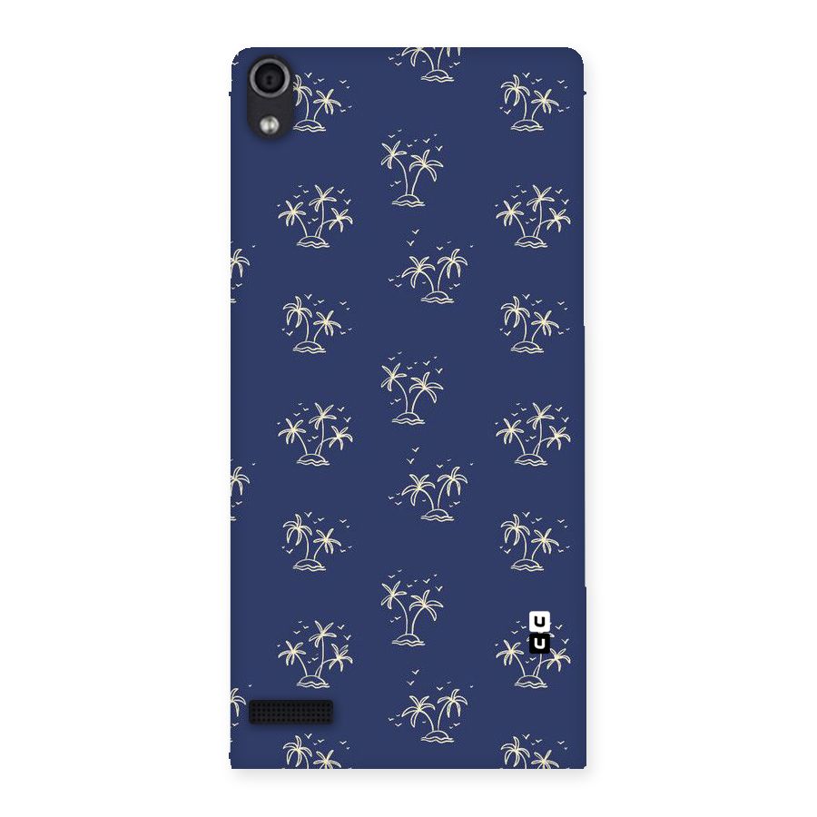 Beach Trees Back Case for Ascend P6