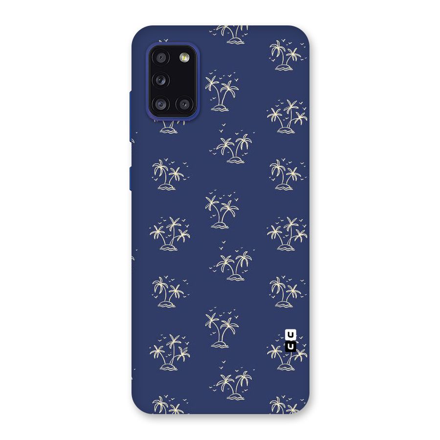 Beach Trees Back Case for Galaxy A31