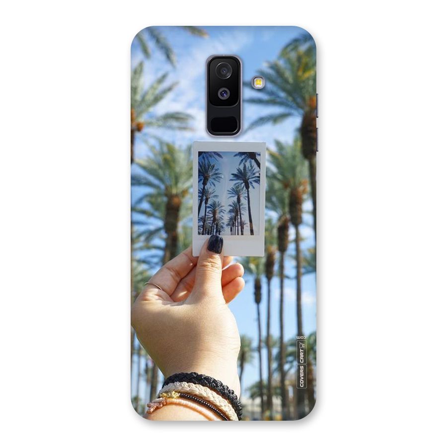Beach Trees Back Case for Galaxy A6 Plus