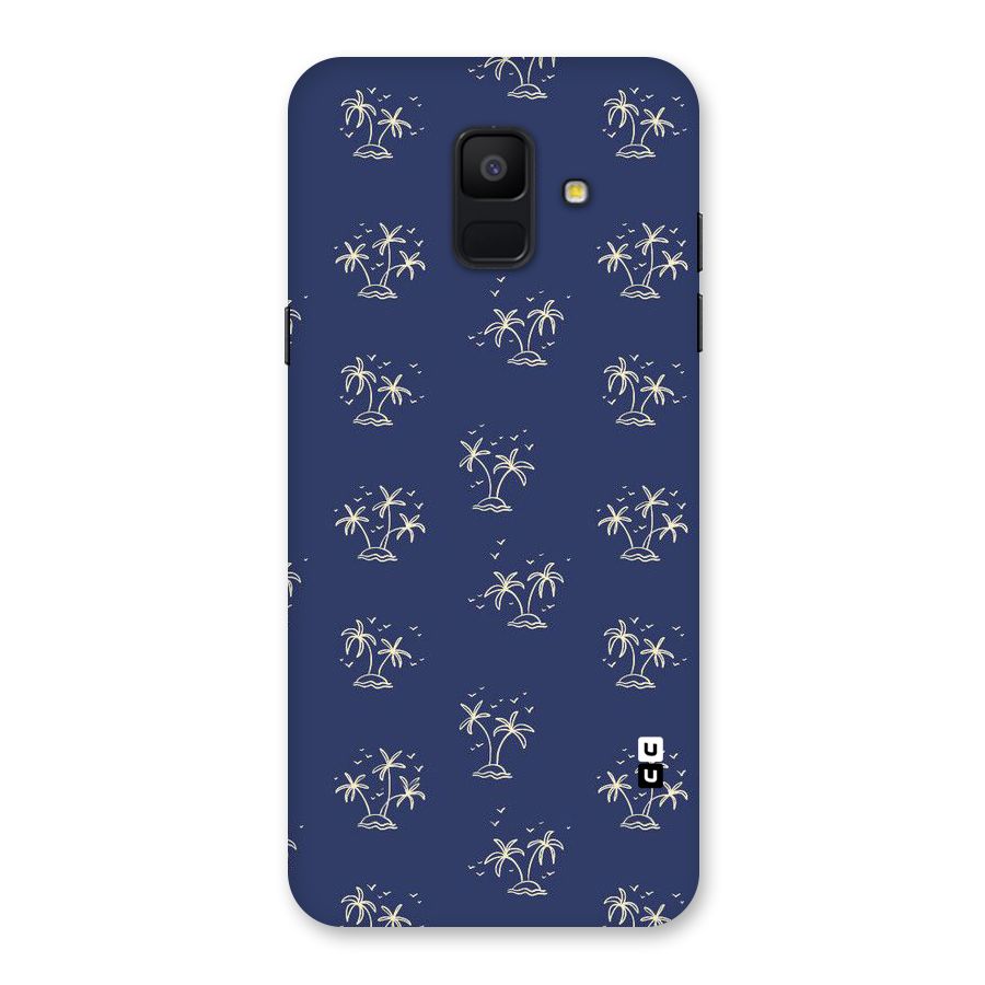 Beach Trees Back Case for Galaxy A6 (2018)