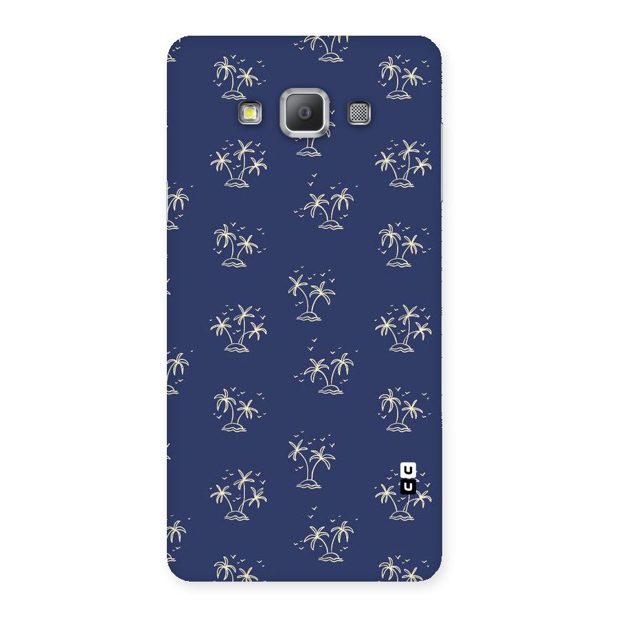 Beach Trees Back Case for Galaxy A7