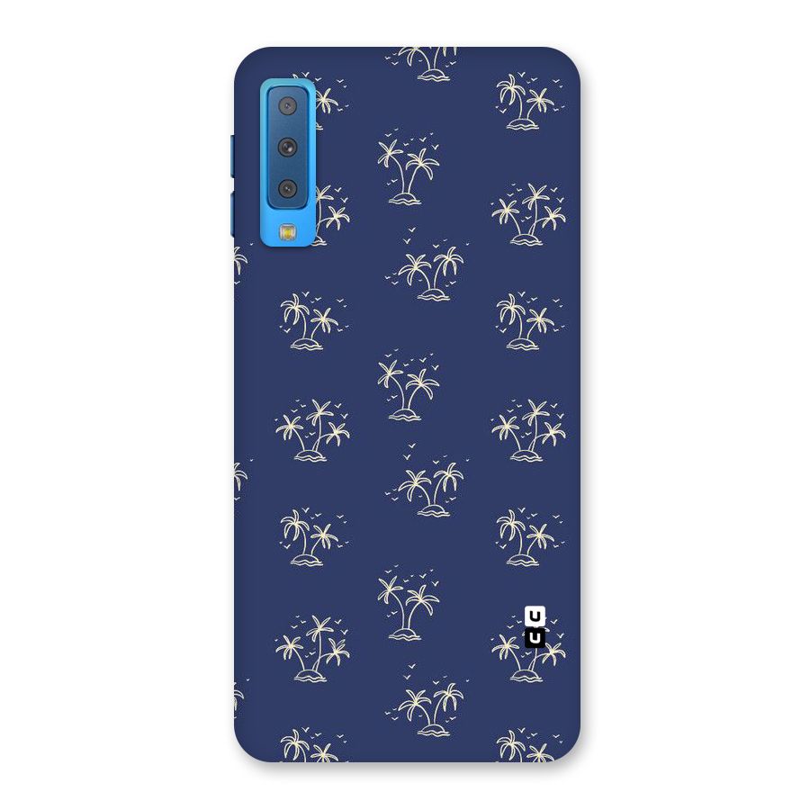 Beach Trees Back Case for Galaxy A7 (2018)