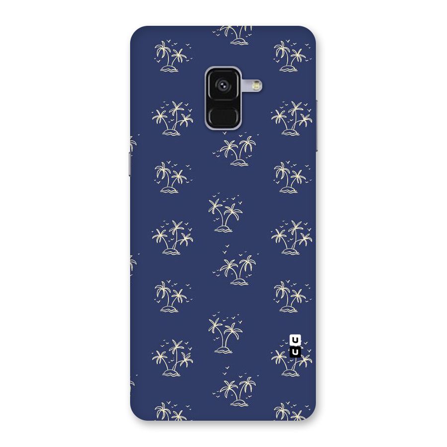 Beach Trees Back Case for Galaxy A8 Plus