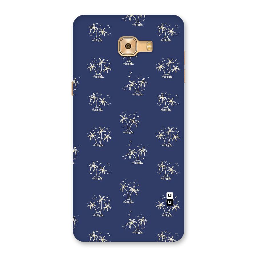 Beach Trees Back Case for Galaxy C9 Pro