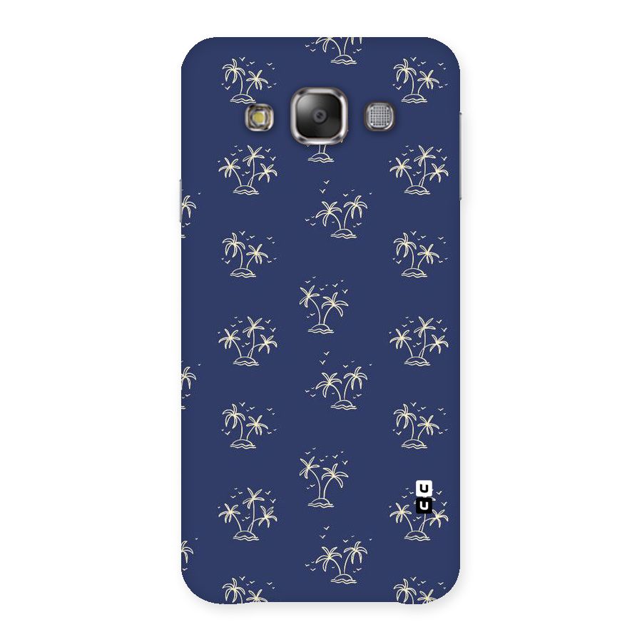 Beach Trees Back Case for Galaxy E7