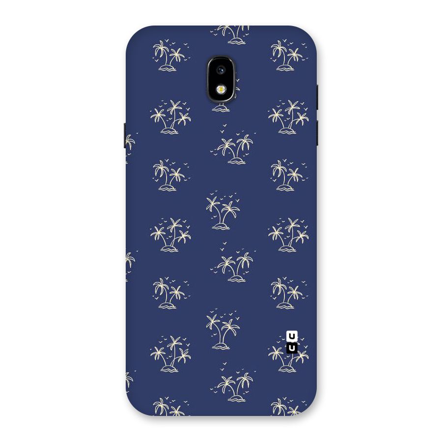Beach Trees Back Case for Galaxy J7 Pro