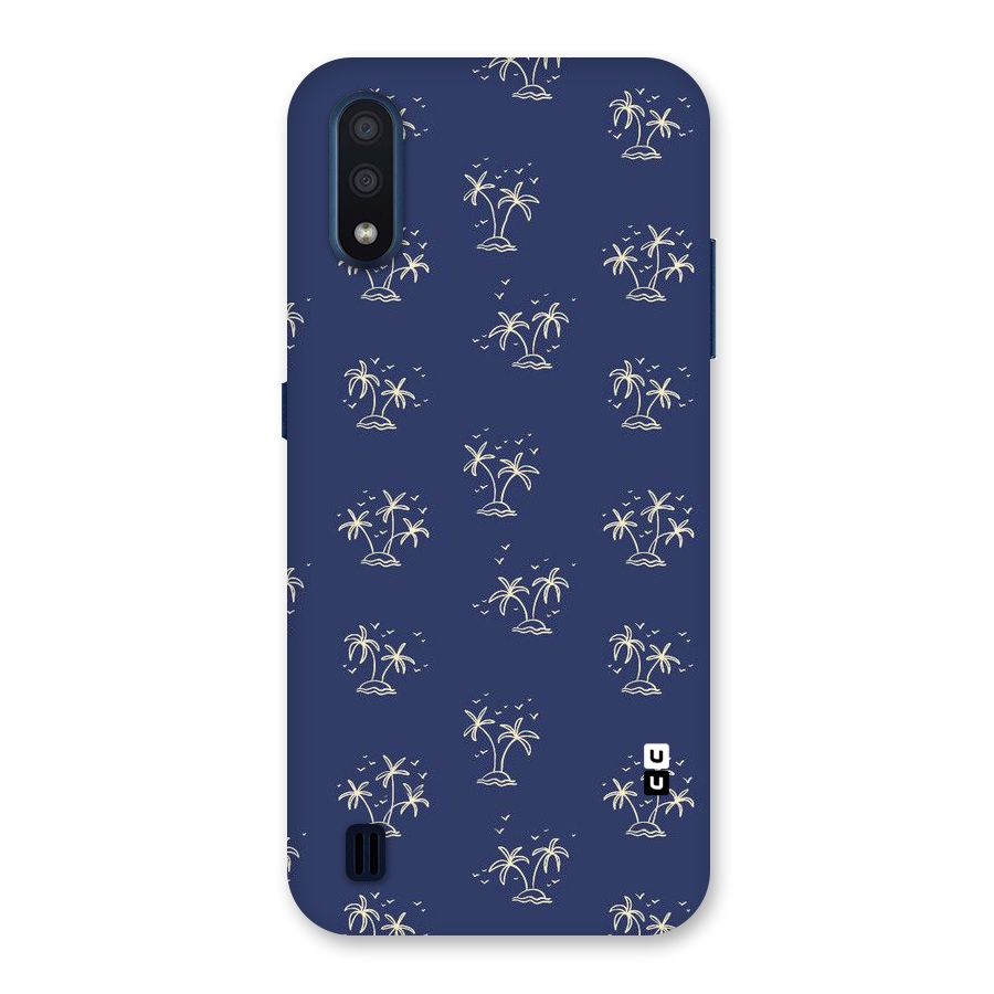 Beach Trees Back Case for Galaxy M01
