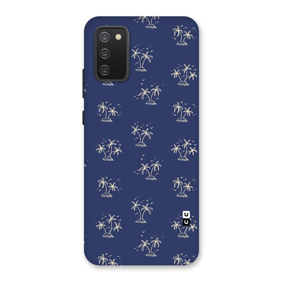 Beach Trees Back Case for Galaxy M02s