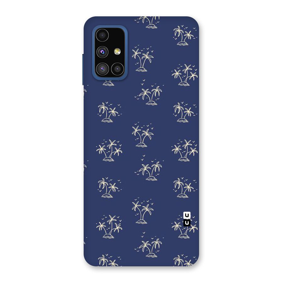 Beach Trees Back Case for Galaxy M51