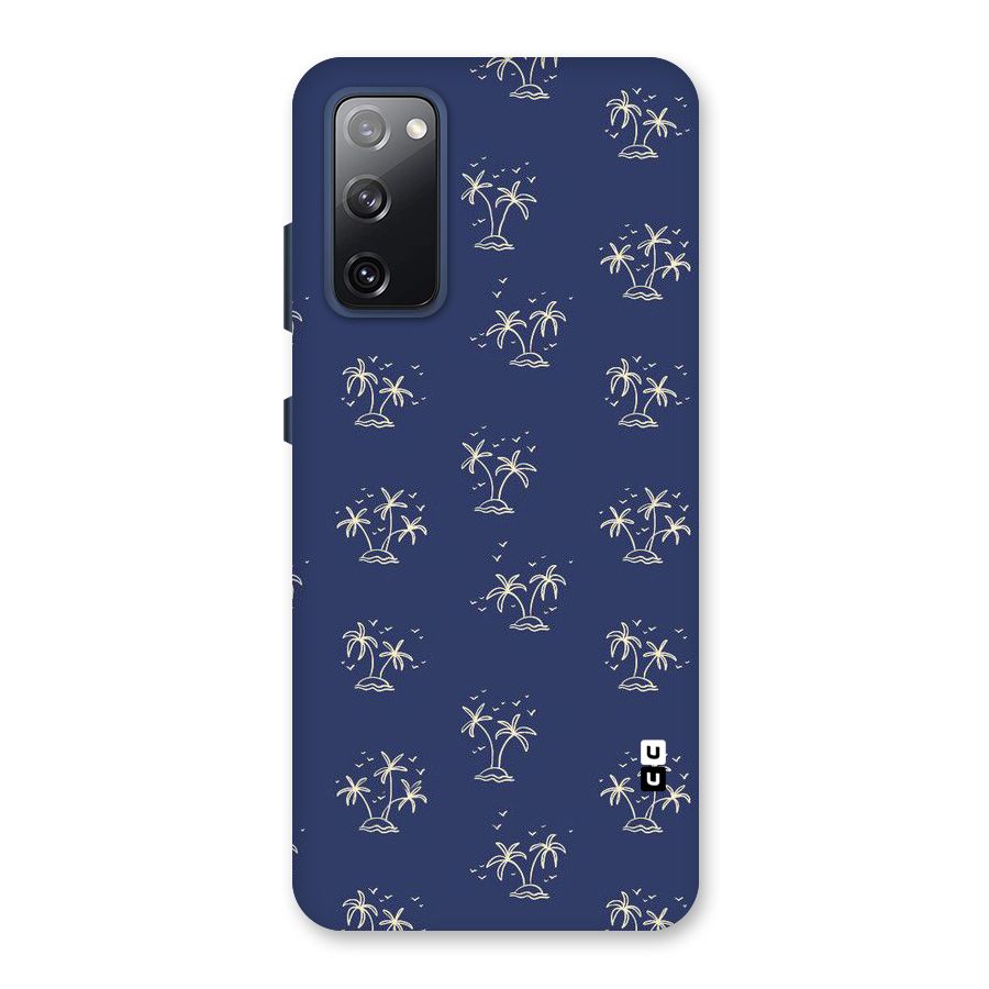 Beach Trees Back Case for Galaxy S20 FE