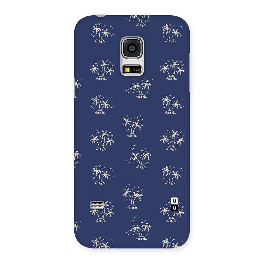 Beach Trees Back Case for Galaxy S5 Mini