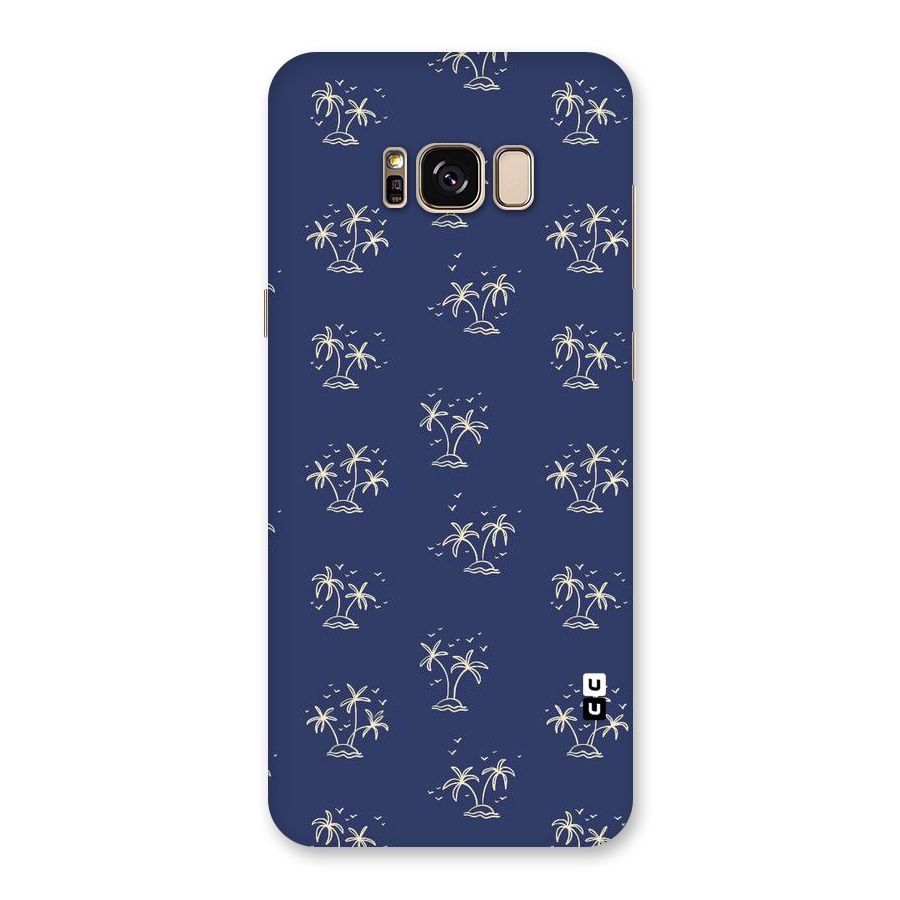 Beach Trees Back Case for Galaxy S8 Plus