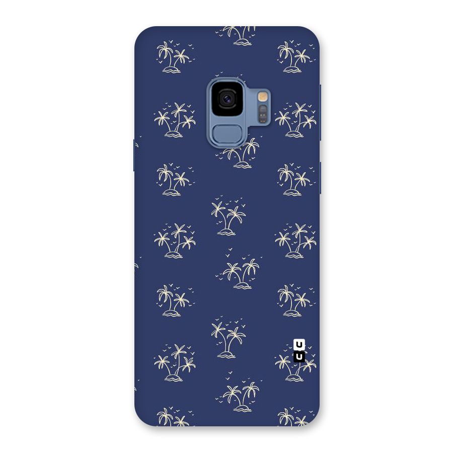 Beach Trees Back Case for Galaxy S9