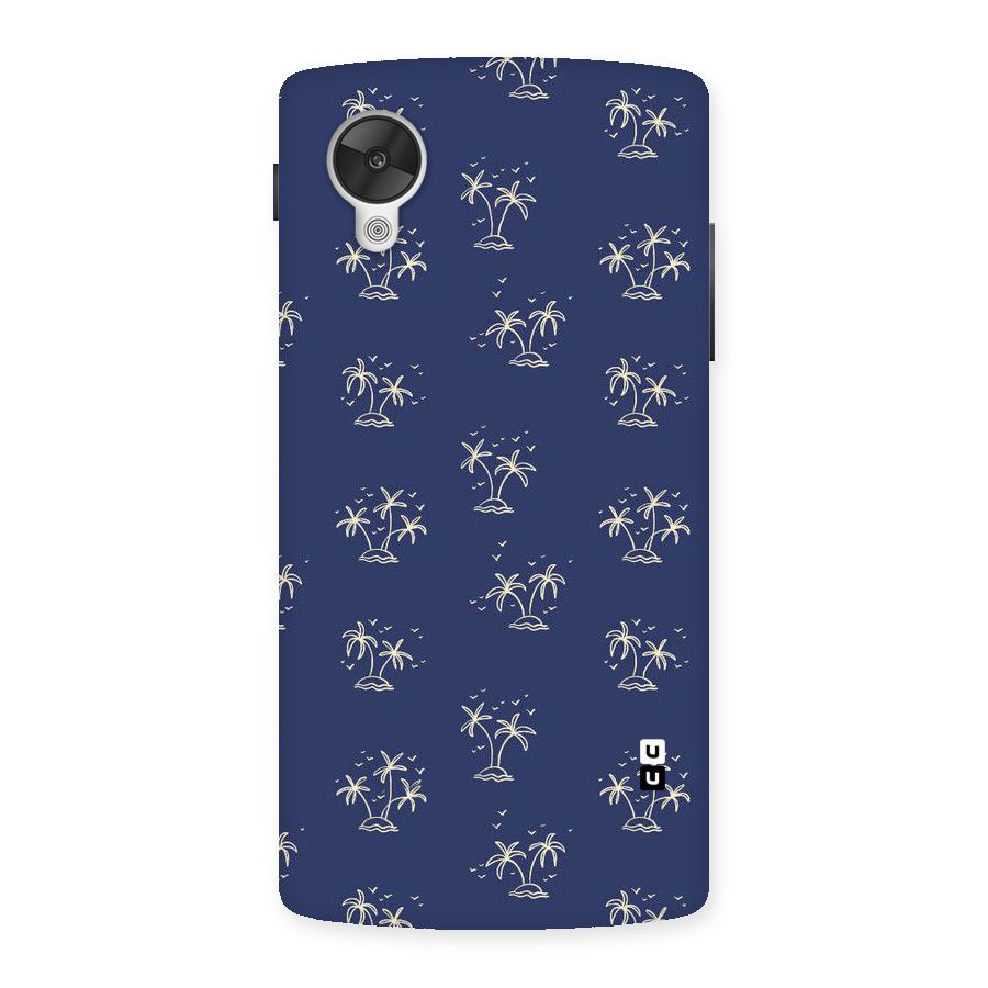 Beach Trees Back Case for Google Nexsus 5