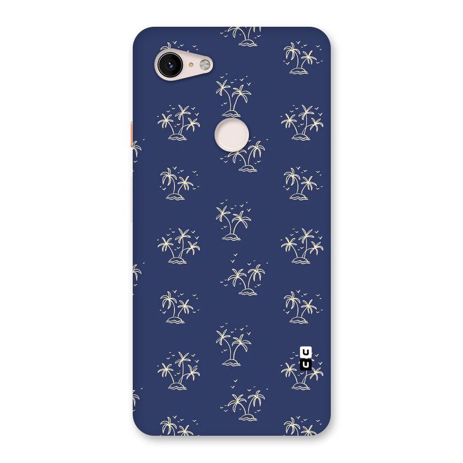 Beach Trees Back Case for Google Pixel 3 XL