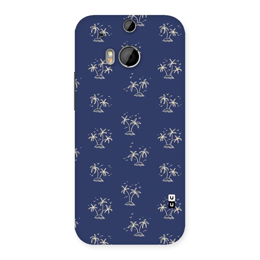 Beach Trees Back Case for HTC One M8