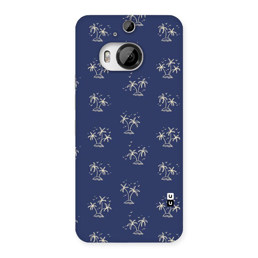 Beach Trees Back Case for HTC One M9 Plus