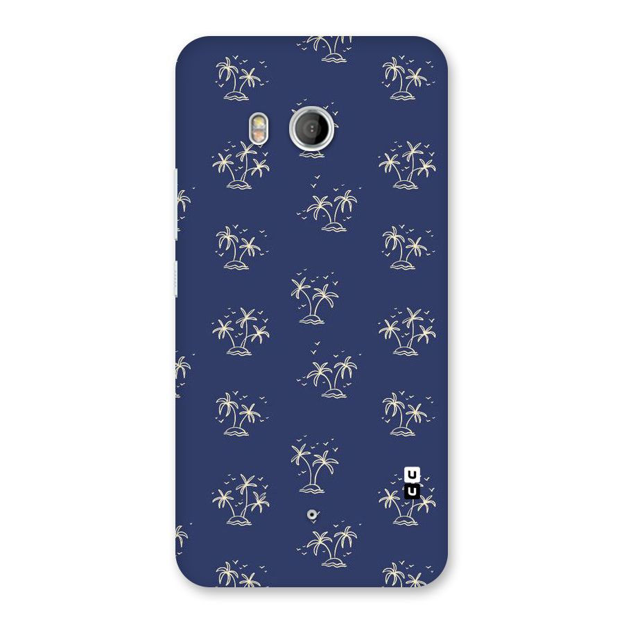 Beach Trees Back Case for HTC U11