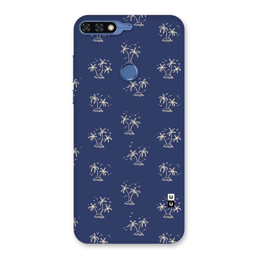 Beach Trees Back Case for Honor 7C