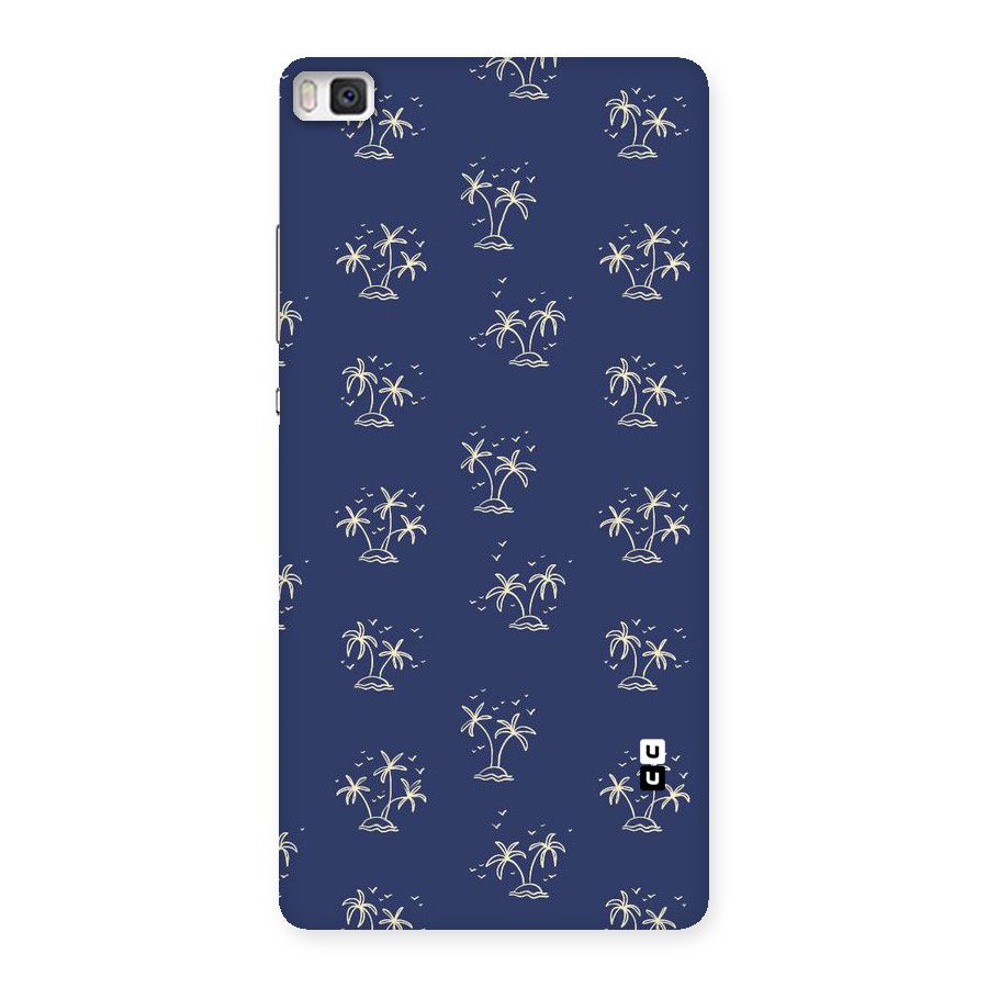 Beach Trees Back Case for Huawei P8