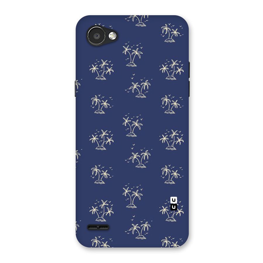 Beach Trees Back Case for LG Q6