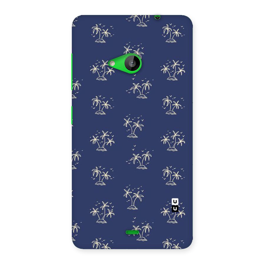Beach Trees Back Case for Lumia 535