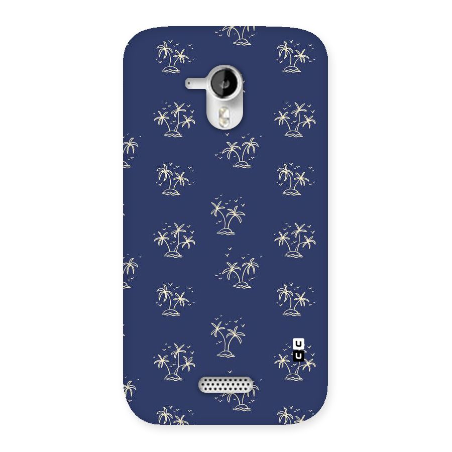 Beach Trees Back Case for Micromax Canvas HD A116