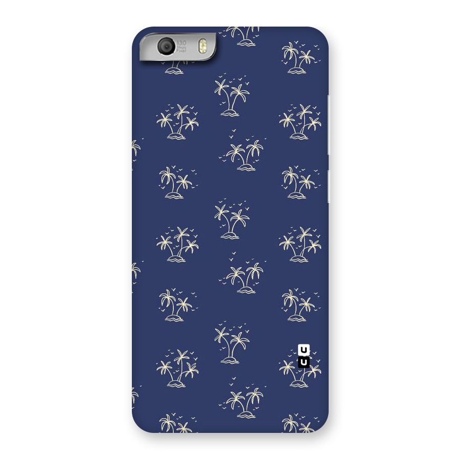 Beach Trees Back Case for Micromax Canvas Knight 2