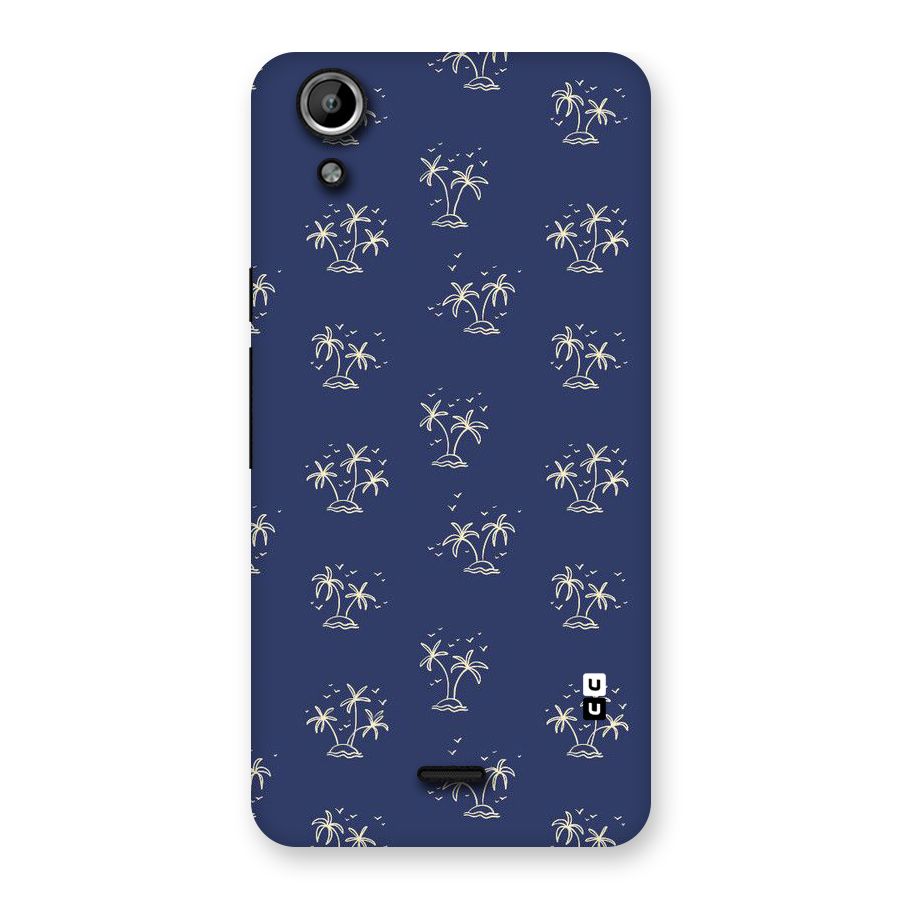 Beach Trees Back Case for Micromax Canvas Selfie Lens Q345