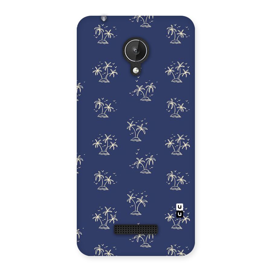 Beach Trees Back Case for Micromax Canvas Spark Q380