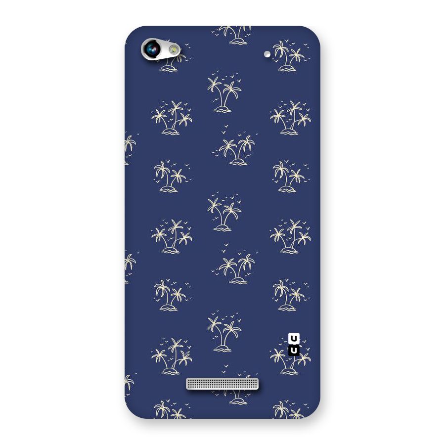 Beach Trees Back Case for Micromax Hue 2