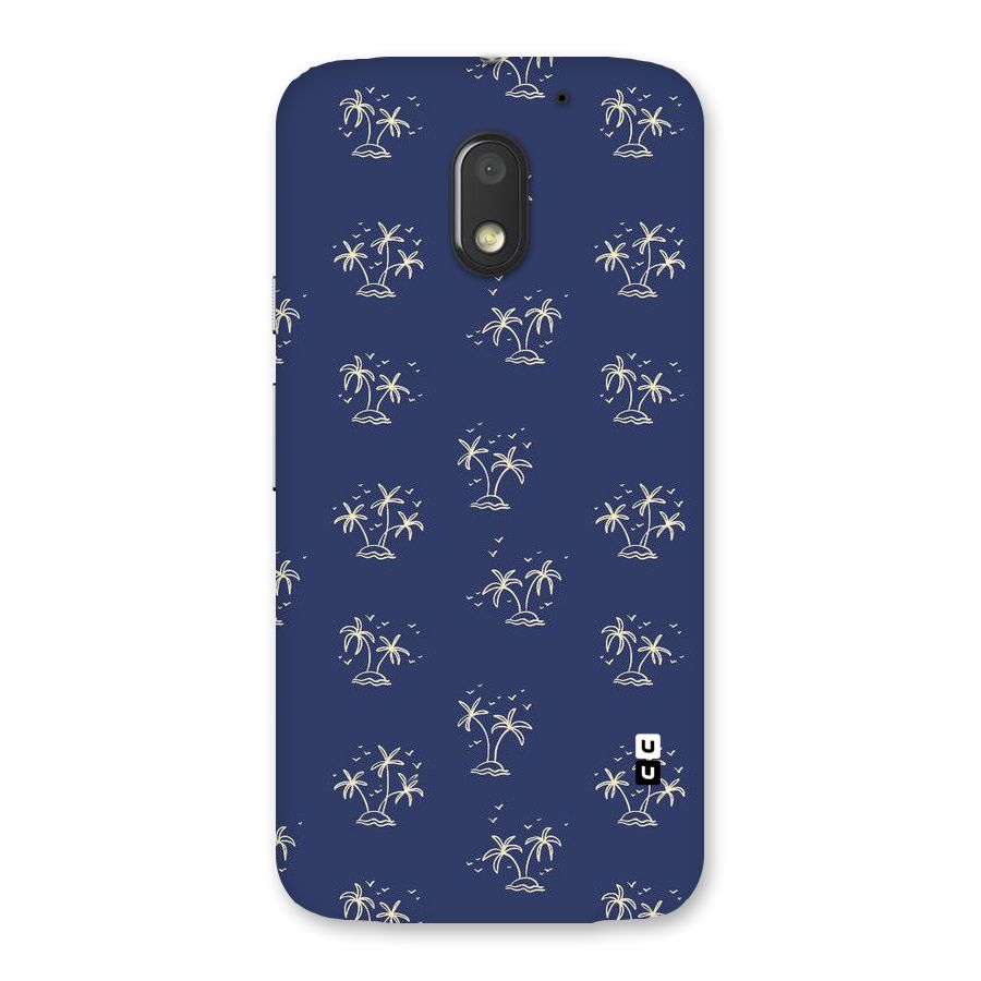Beach Trees Back Case for Moto E3 Power