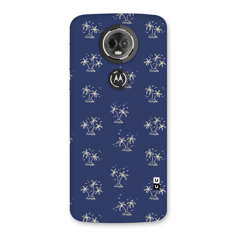 Beach Trees Back Case for Moto E5 Plus