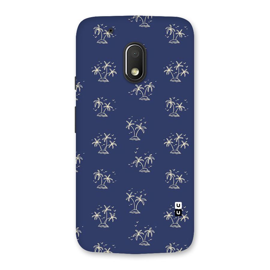 Beach Trees Back Case for Moto G4 Play