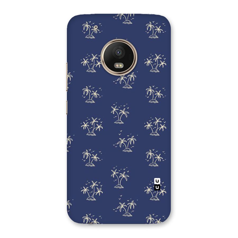 Beach Trees Back Case for Moto G5 Plus