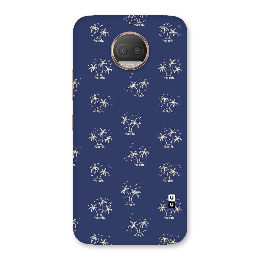 Beach Trees Back Case for Moto G5s Plus