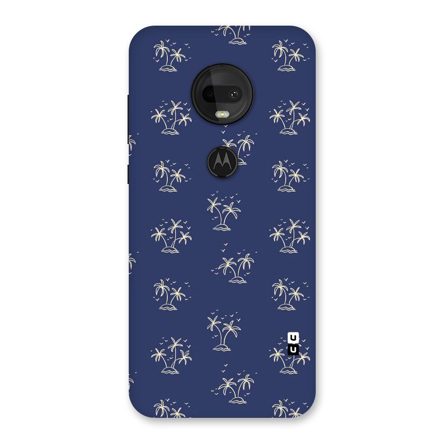 Beach Trees Back Case for Moto G7