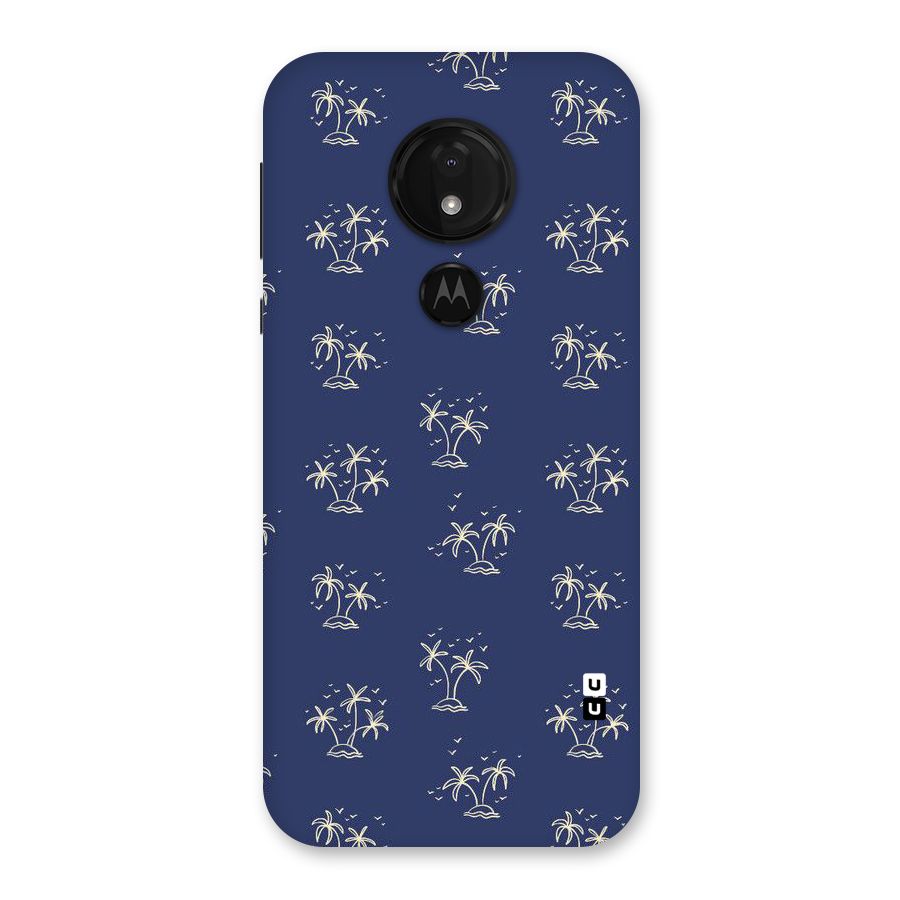 Beach Trees Back Case for Moto G7 Power