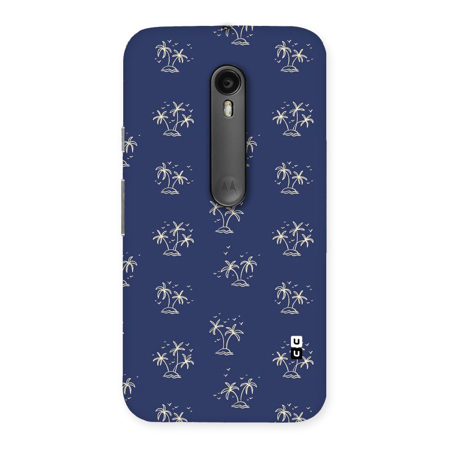Beach Trees Back Case for Moto G Turbo
