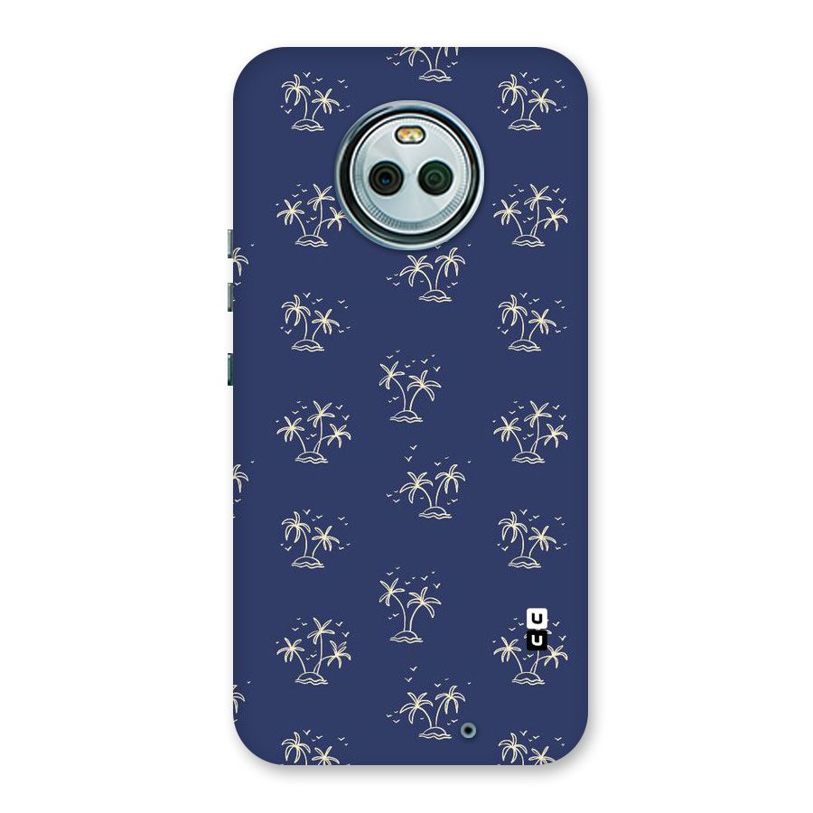 Beach Trees Back Case for Moto X4
