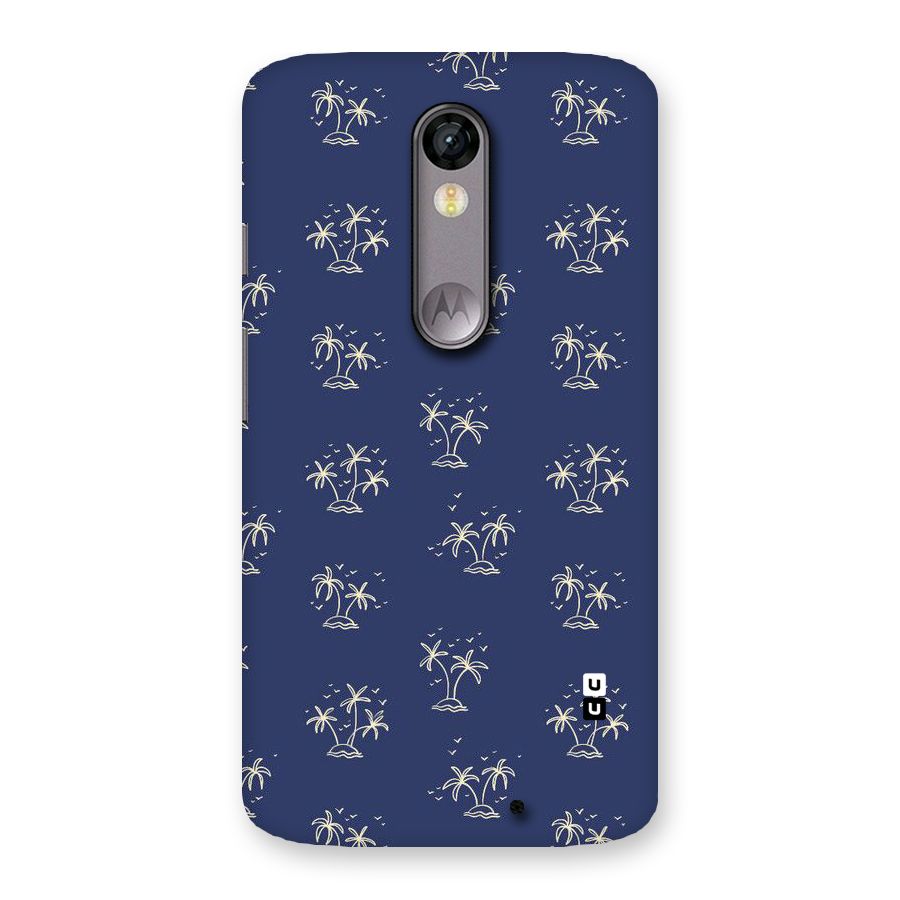 Beach Trees Back Case for Moto X Force